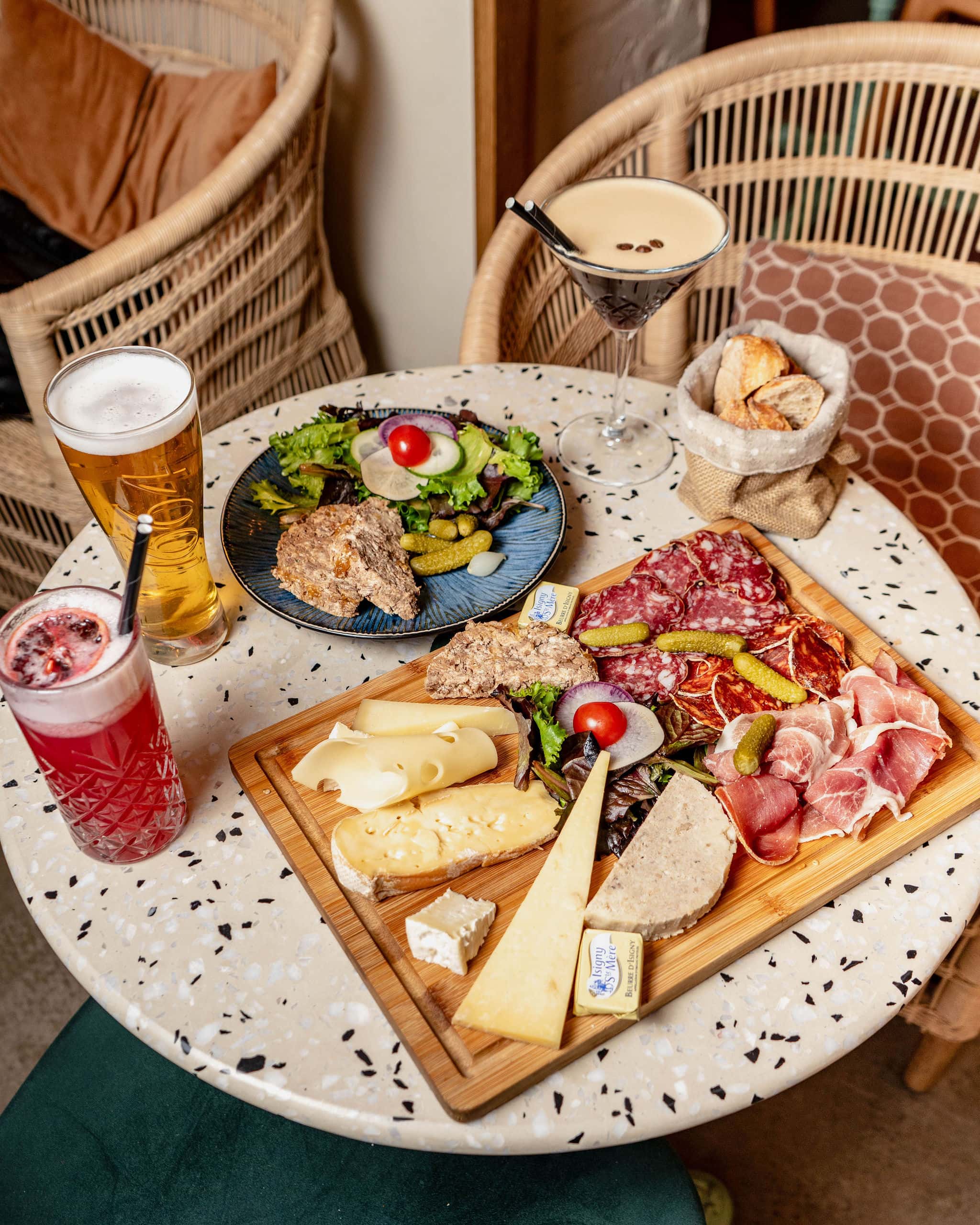 Plats et ambiance Paris 15