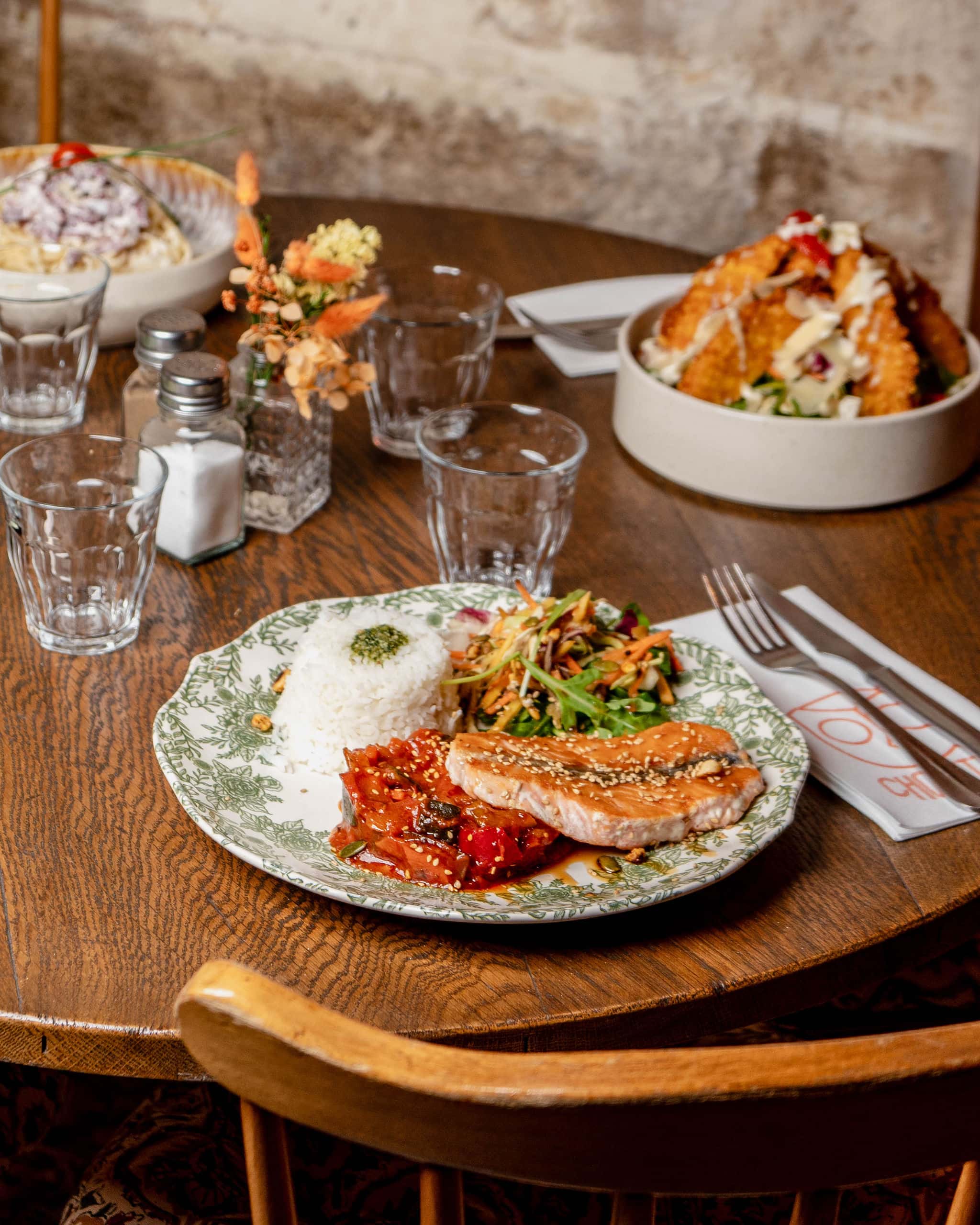 Plats et ambiance Paris 4