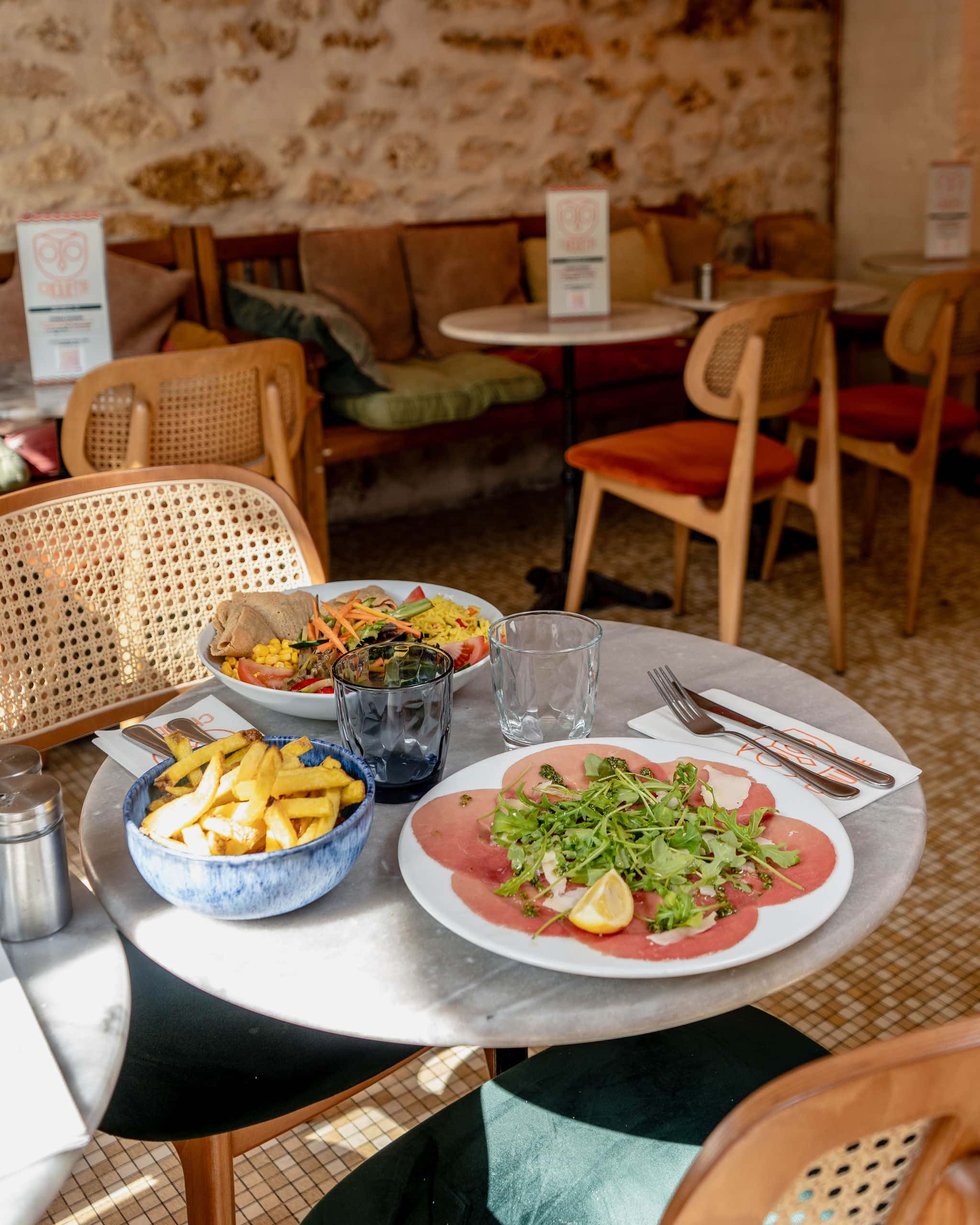 Plats et ambiance Paris 12